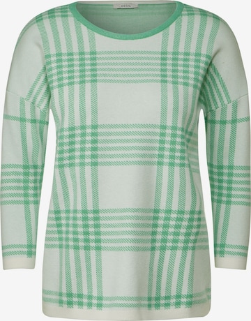 CECIL Sweater in Green: front