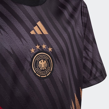 ADIDAS PERFORMANCE Funkční tričko 'Germany 22 Pre-Match' – černá