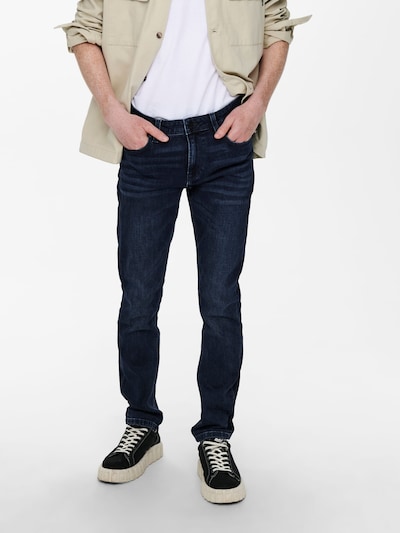 Only & Sons Jeans 'ONSLoom' in 28 in de kleur Blauw denim, Productweergave