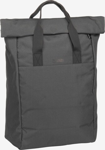 ZWEI Backpack 'Benno' in Grey: front