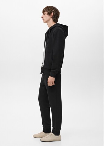 MANGO MAN Tapered Pants 'Cohen' in Black