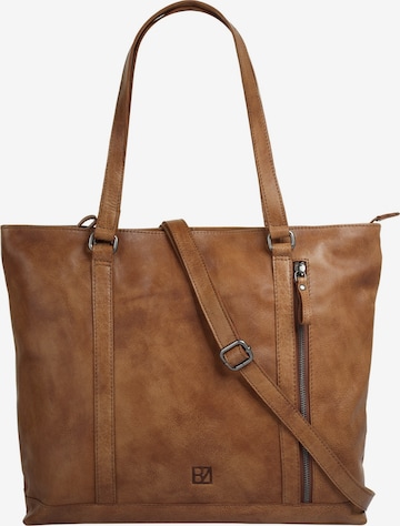 Cabas BODENSCHATZ en marron : devant