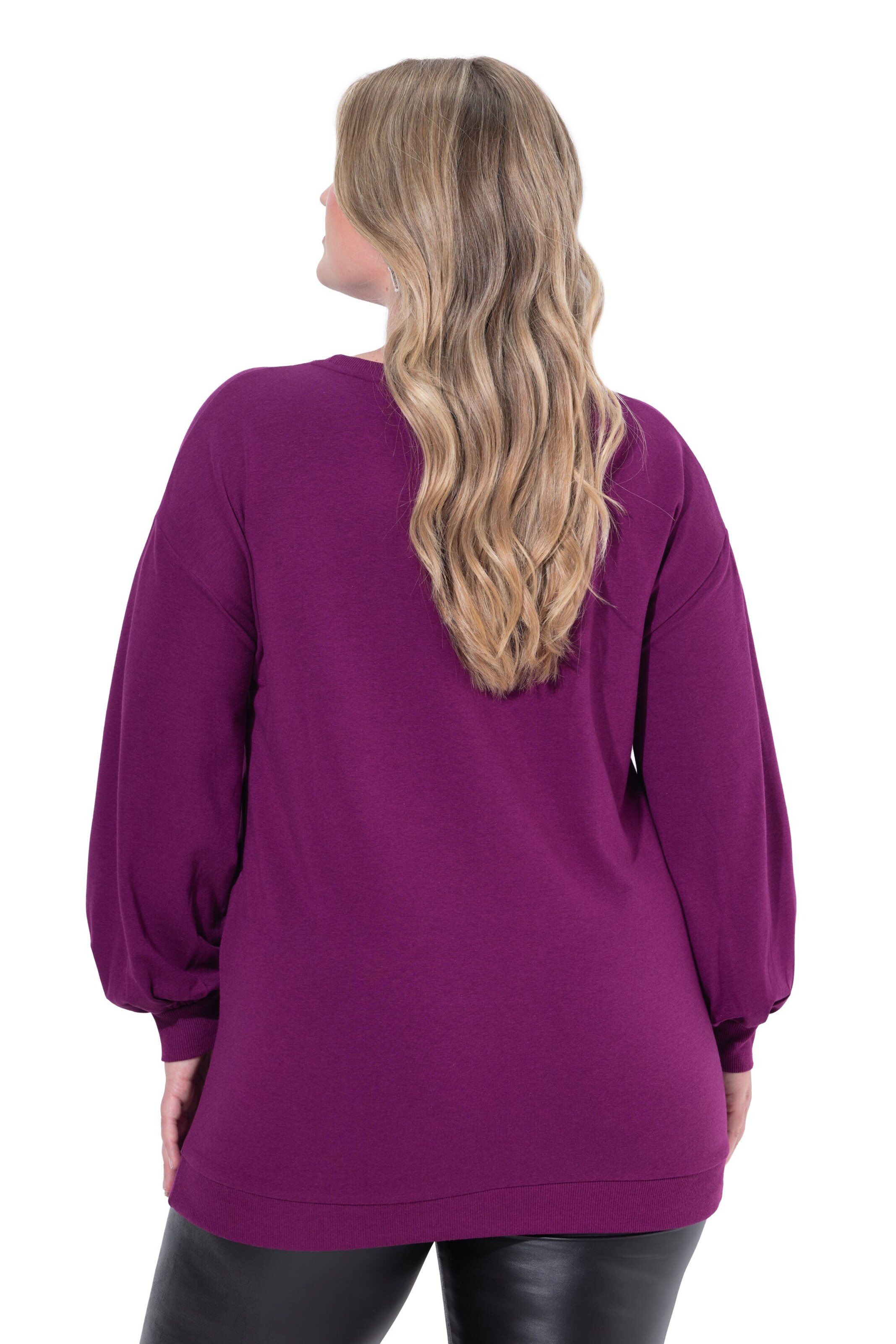 MIAMODA Sweatshirt in Lila