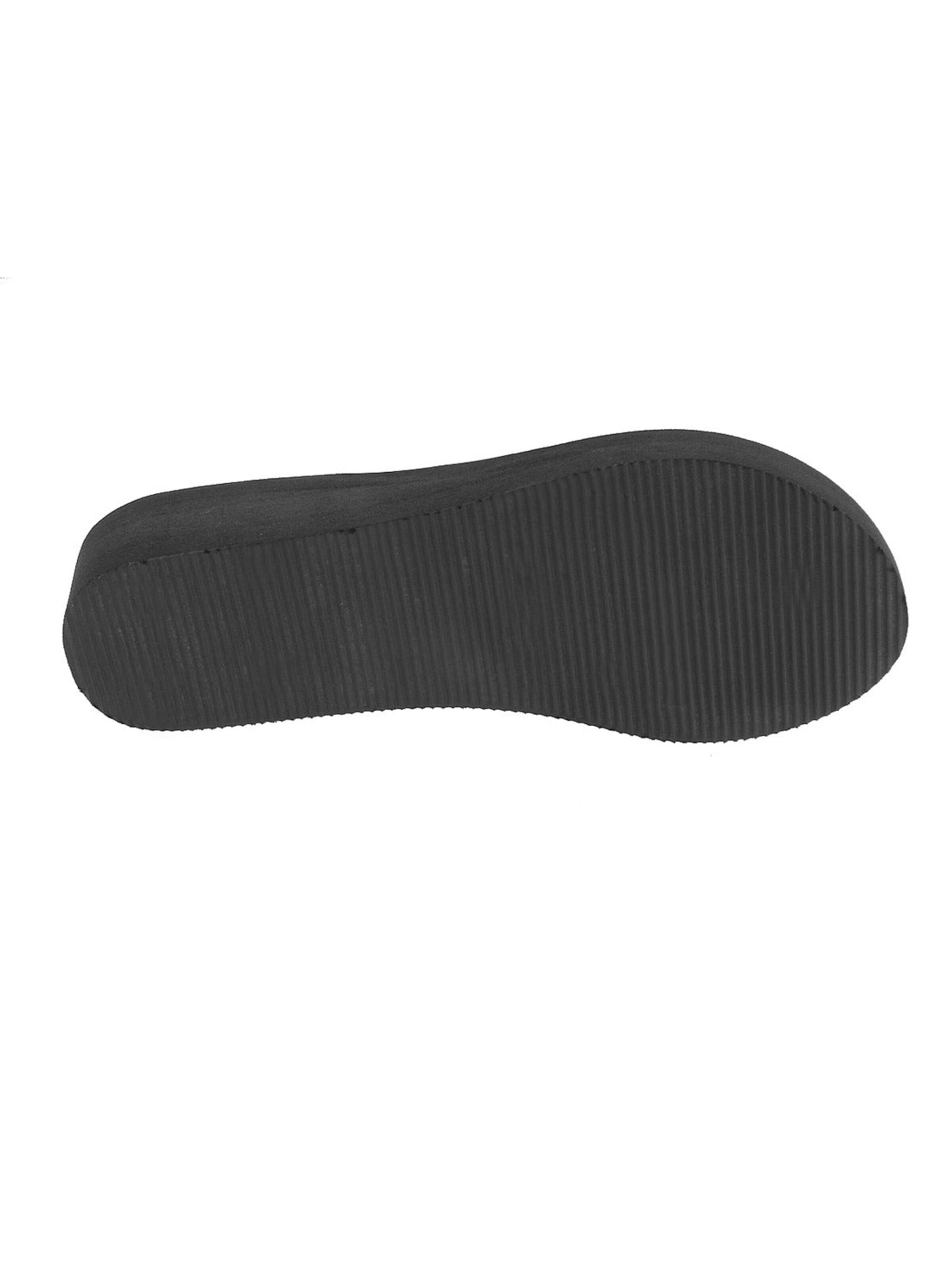 Beppi Teenslipper 'Thong Slipper' in Zwart
