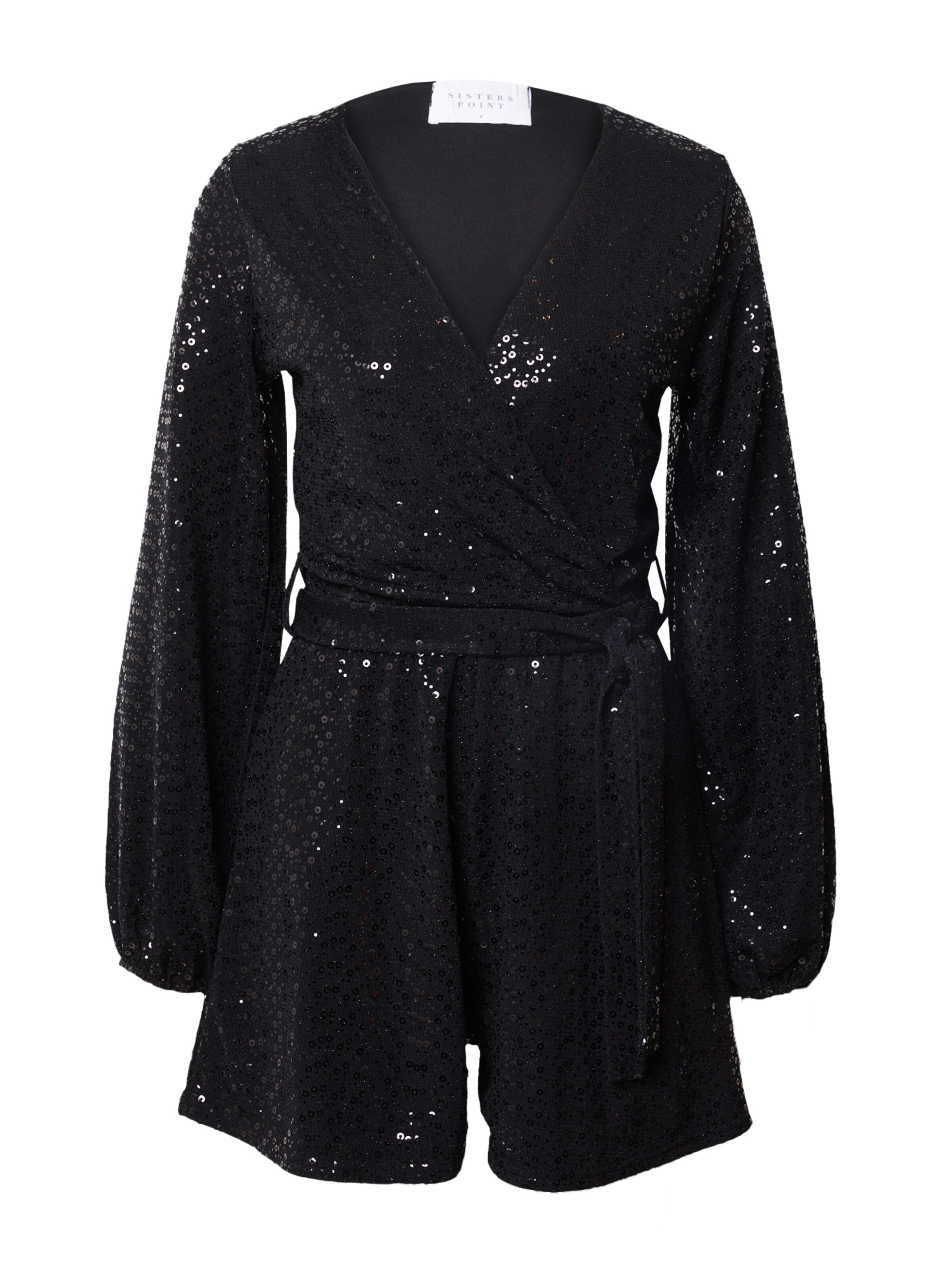 Salopeta 'GASY' de la SISTERS POINT pe negru: față