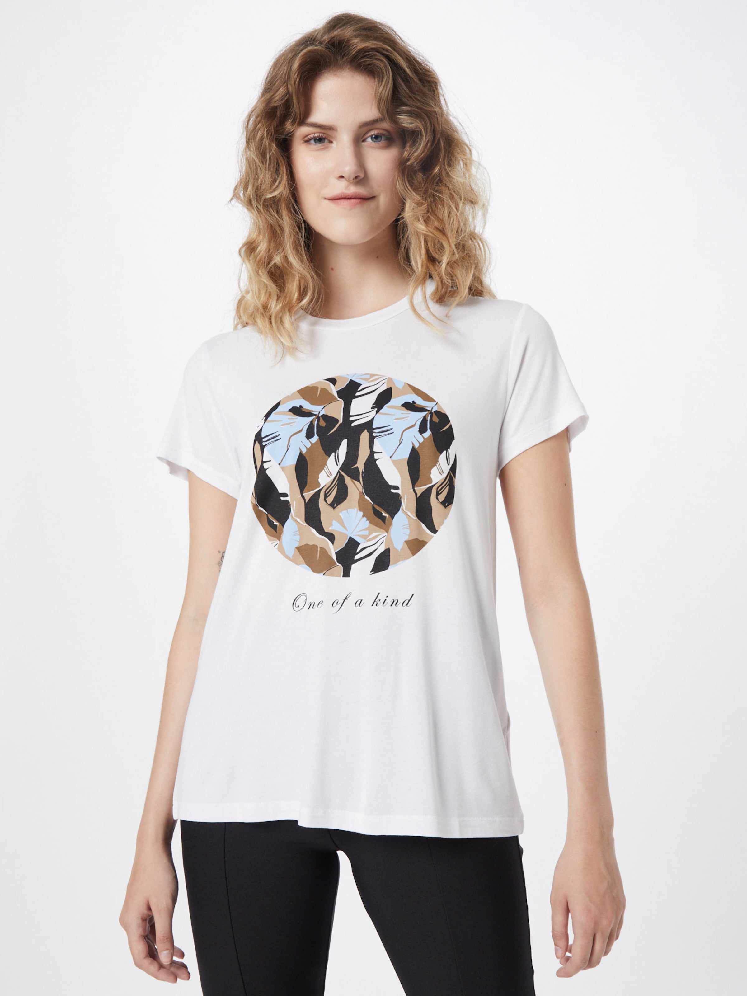 Frauen Shirts & Tops Kaffe T-Shirt 'Kisa' in Weiß - MU96838