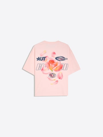 T-Shirt Bershka en rose