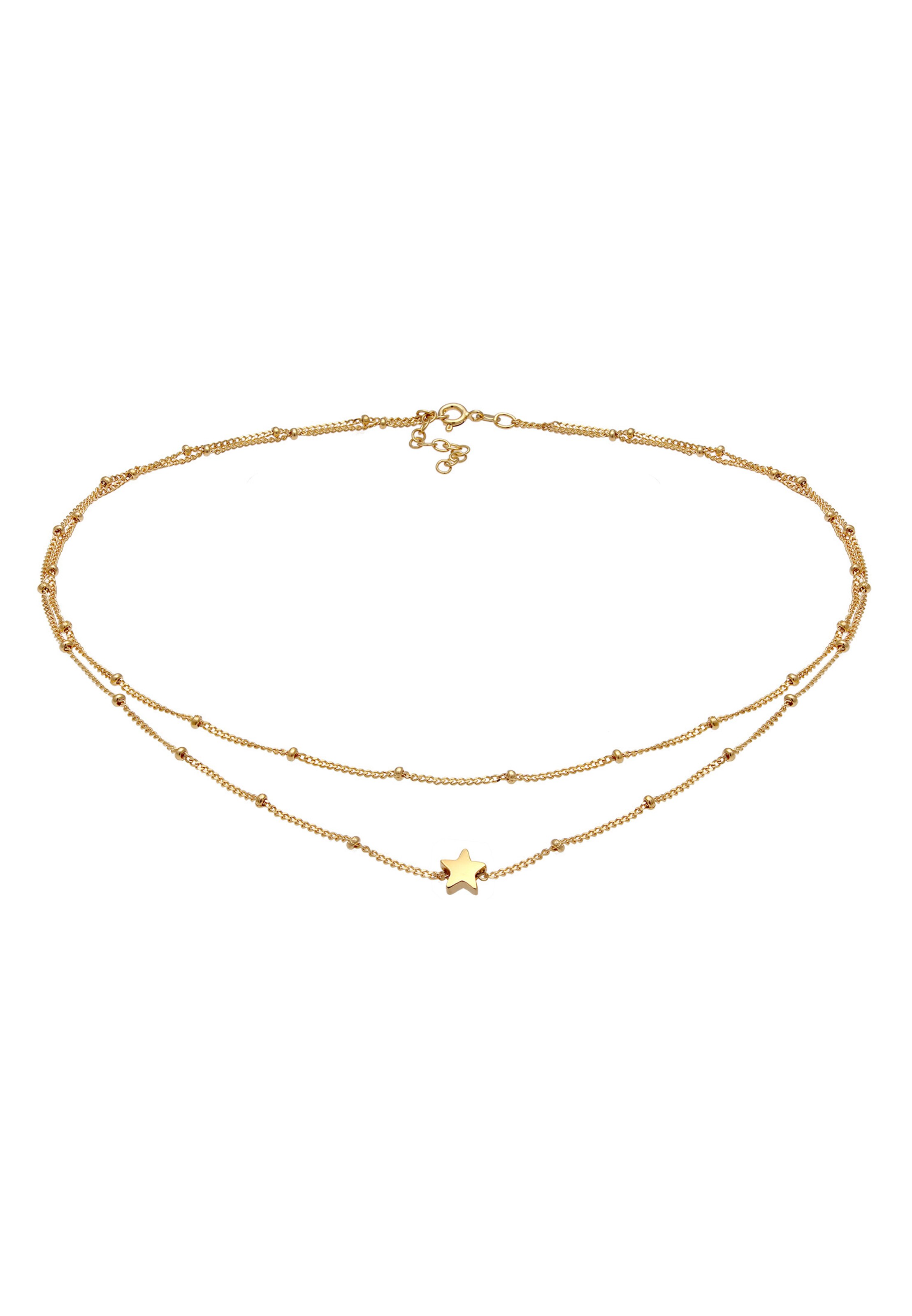 Chaîne ELLI en or : devant