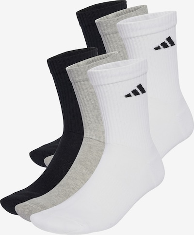 ADIDAS PERFORMANCE Spordisokid meleeritud hall / must / valge, Tootevaade