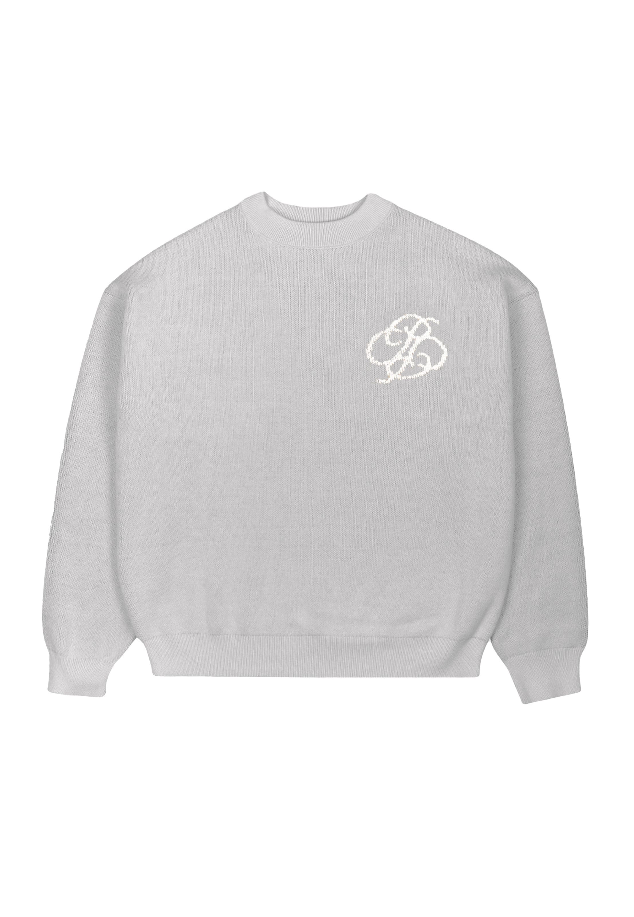 Pull-over 'Academy' Prohibited en gris : devant