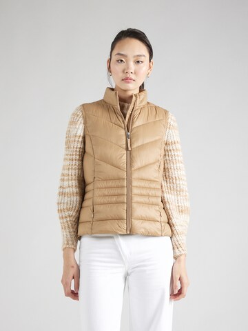 Gilet 'SORAYASIV' VERO MODA en marron : devant