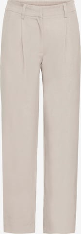 ICHIHlače na crtu 'IHFAVA' - bež boja: prednji dio