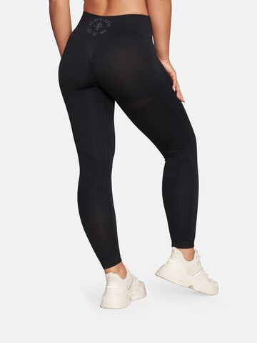 GOLD´S GYM APPAREL Skinny Leggings 'Goldie' i sort