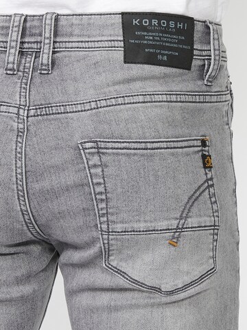 KOROSHI Slim fit Jeans in Grey
