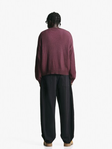 Bershka Sweater in Red
