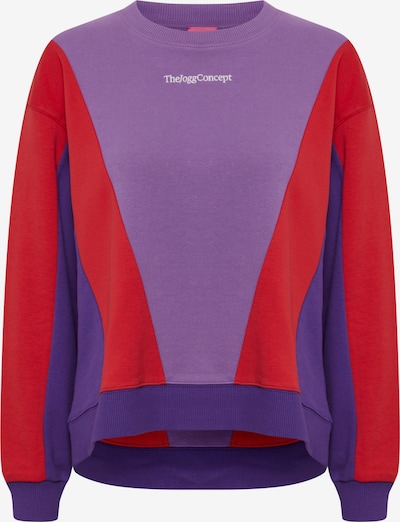The Jogg Concept Sweatshirt 'SAFINE' in rot, Produktansicht