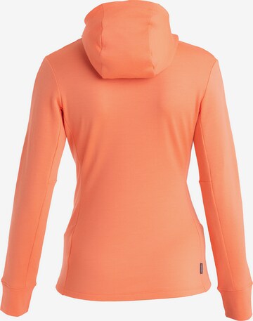 ICEBREAKER Sports sweat jacket 'Quantum IV' in Orange