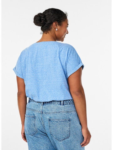 Zizzi Μπλουζάκι 'Vava' σε μπλε