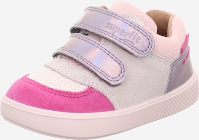 Sportbačiai 'SUPIES' iš SUPERFIT, spalva – rusvai pilka / pastelinė violetinė / rožinė / rožių spalva, Prekių apžvalga