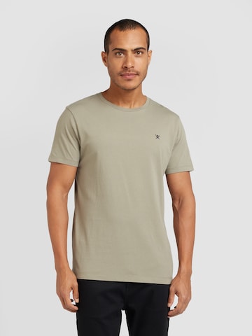 Hackett London Koszulka w kolorze zielony: przód