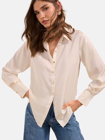 Friends Like These Bluse in Beige: Vorderseite
