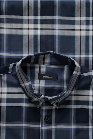 Coupe regular Chemise 'MATrostol' Matinique en bleu