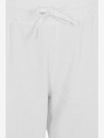 Loosefit Pantaloni 'Jeasy' de la Zizzi pe alb