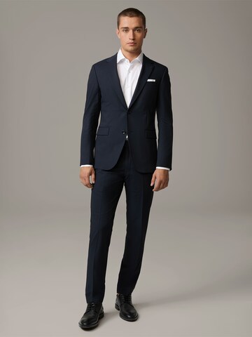 Coupe slim Pantalon à plis 'Madden' STRELLSON en bleu