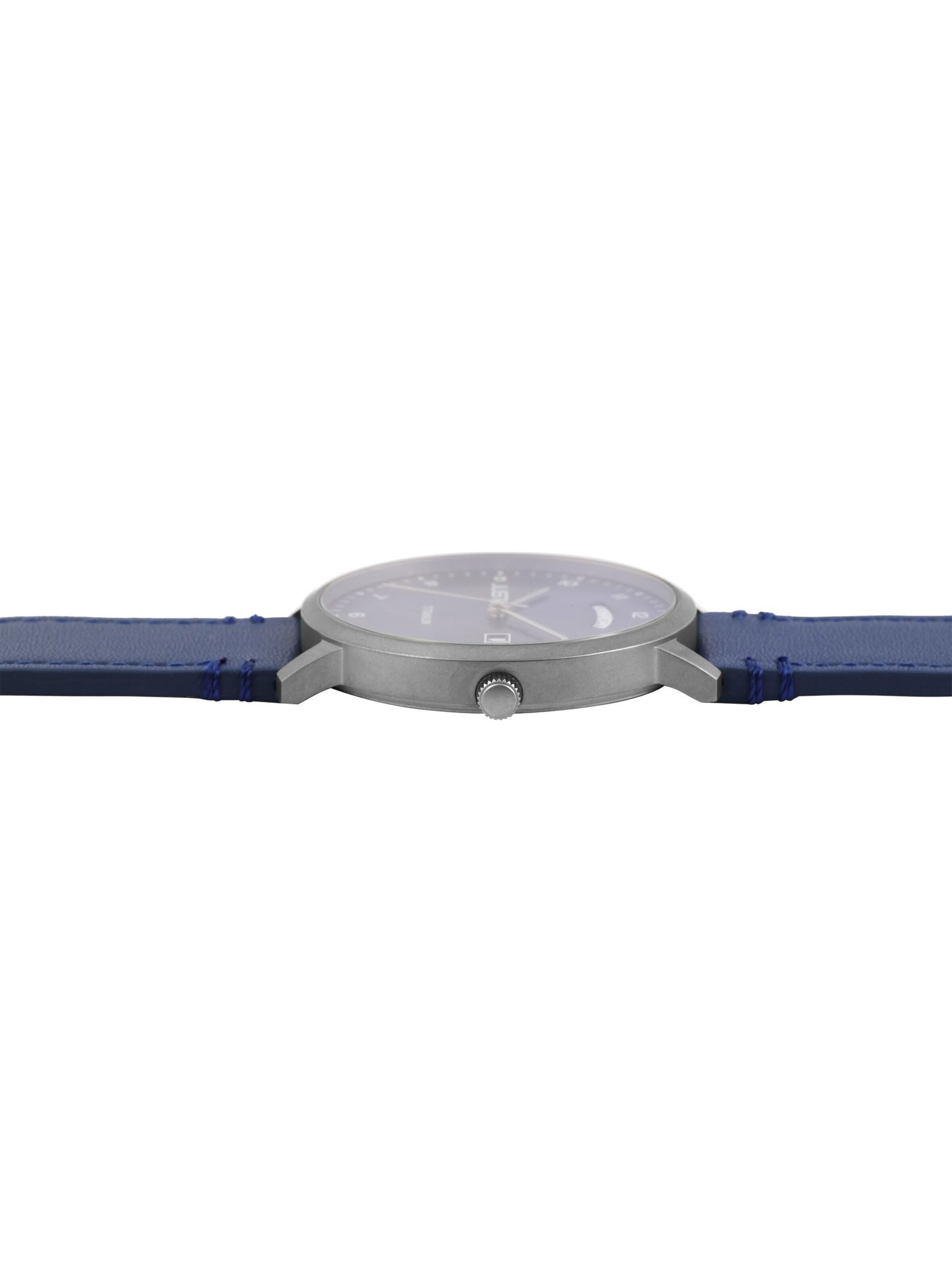 JUST Analog Watch 'Fanis, Datumsanzeige' in Blue