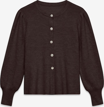 VERO MODA Cardigan 'LEMON' i brun: forside