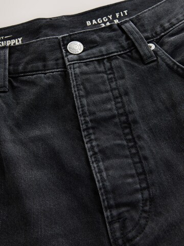 Next Baggy Jeans in Schwarz