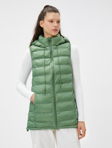 Koton Bodywarmer in Groen: voorkant