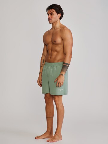 SikSilk Badeshorts in Grün