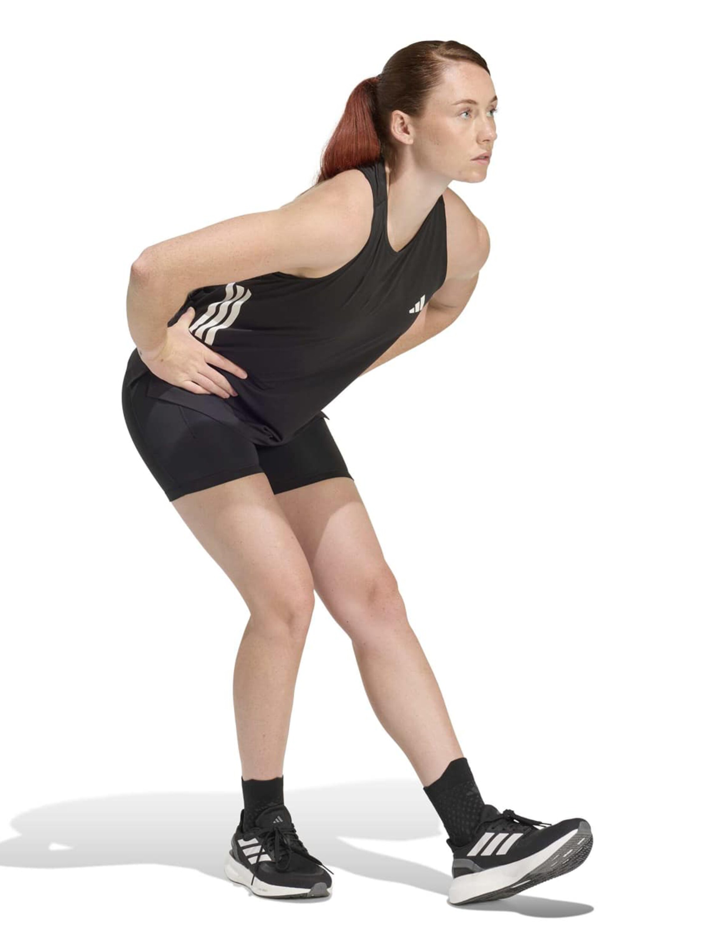 ADIDAS PERFORMANCE Skinny Sportbyxa 'Adi365' i svart