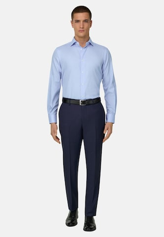 Boggi Milano Slim fit Button Up Shirt in Blue