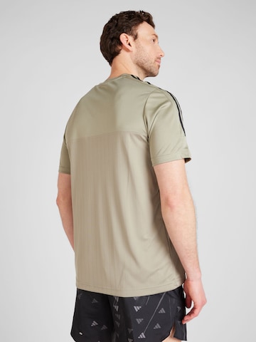 T-Shirt fonctionnel 'TIRO' ADIDAS SPORTSWEAR en beige