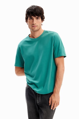 Desigual - Camiseta en verde: frente