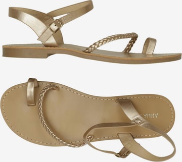 Anna Field Sandalen 39 in Gold: Vorderseite