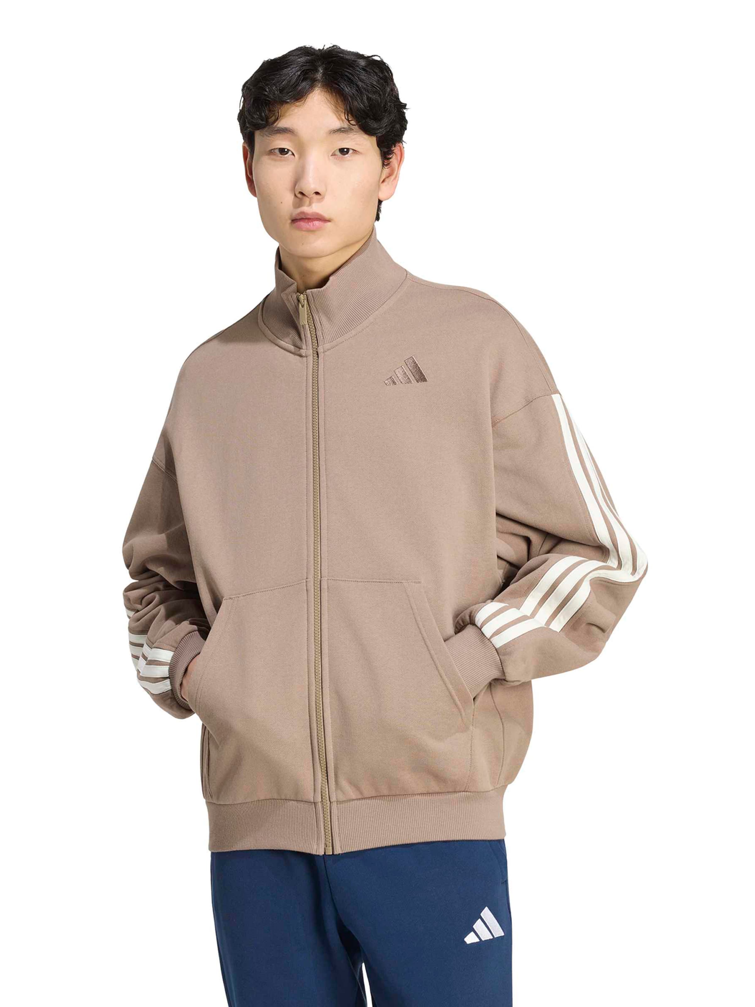 ADIDAS SPORTSWEAR Sportsweatvest 'AK' in Beige: voorkant