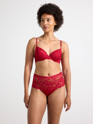 Slip 'Iris' Lindex en rouge