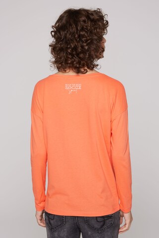 Soccx - Camisa 'Rock the Boat' em laranja