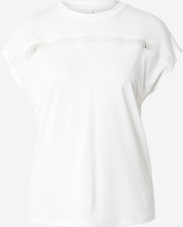 Tricou 'ONLFREE' de la ONLY pe alb: față