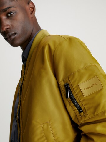 Calvin Klein Between-Season Jacket in Yellow