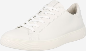 ECCO Sneakers laag 'STREET TRAY' in Wit: voorkant