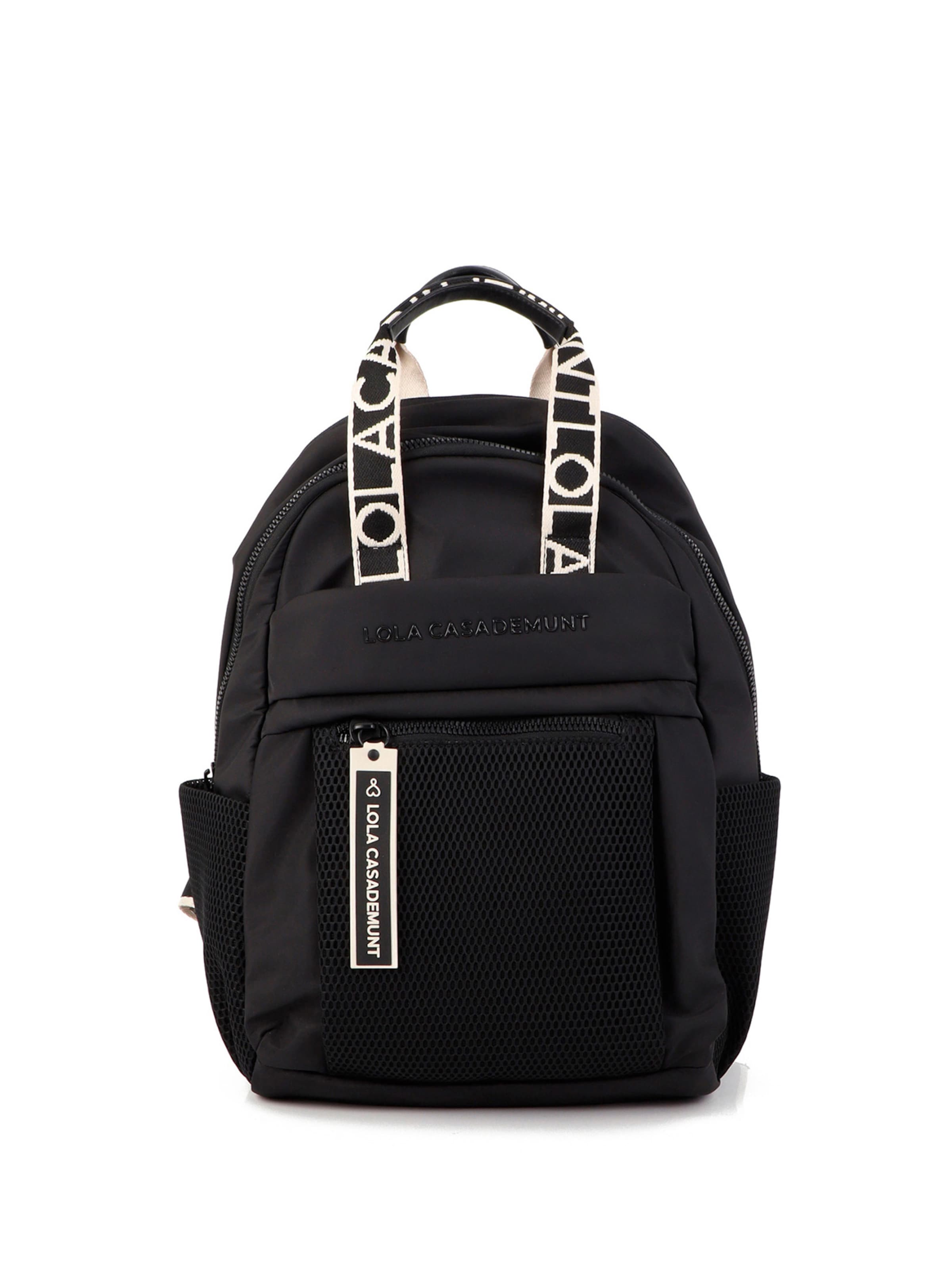 Lola Casademunt Ryggsäck i svart: framsida