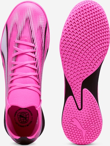 PUMA - Zapatillas de fútbol 'Ultra Match' en rosa