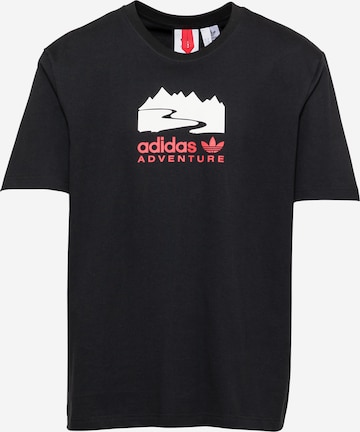 ADIDAS ORIGINALS T-Shirt in Schwarz: predná strana