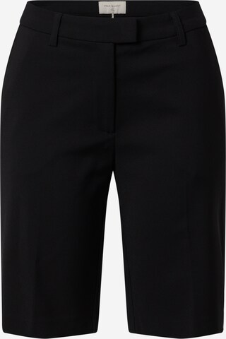 Slimfit Pantaloni con piega frontale 'ISABELLA' di Freequent in nero: frontale