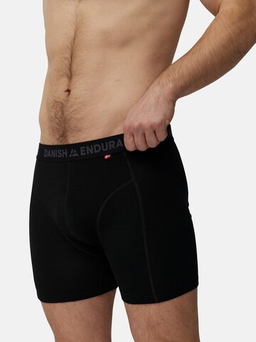 Boxers 'Merino' DANISH ENDURANCE en noir