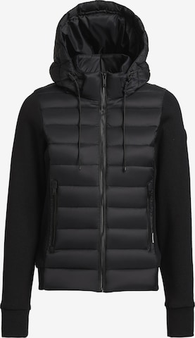 Geacă de primăvară-toamnă 'ATHI' de la khujo pe negru: față